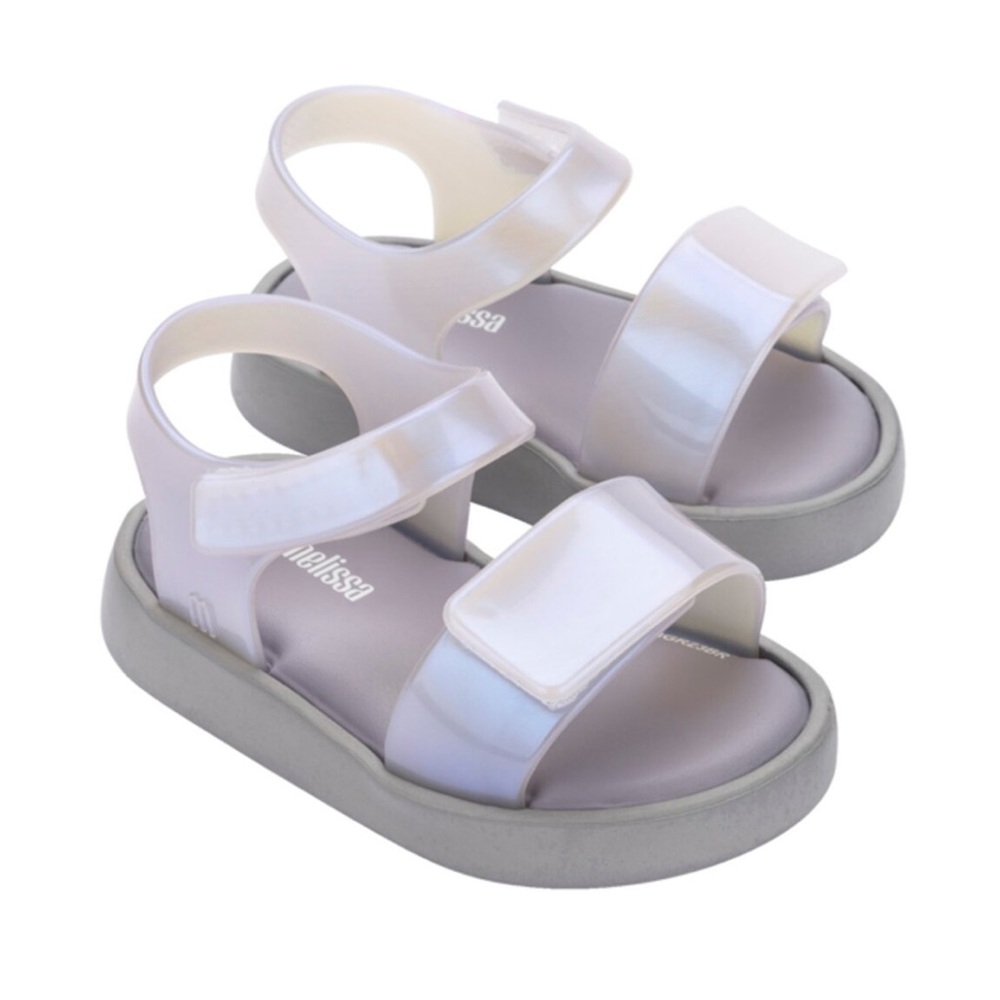 Mini Melissa Jump BB Sandals Pearl Blue